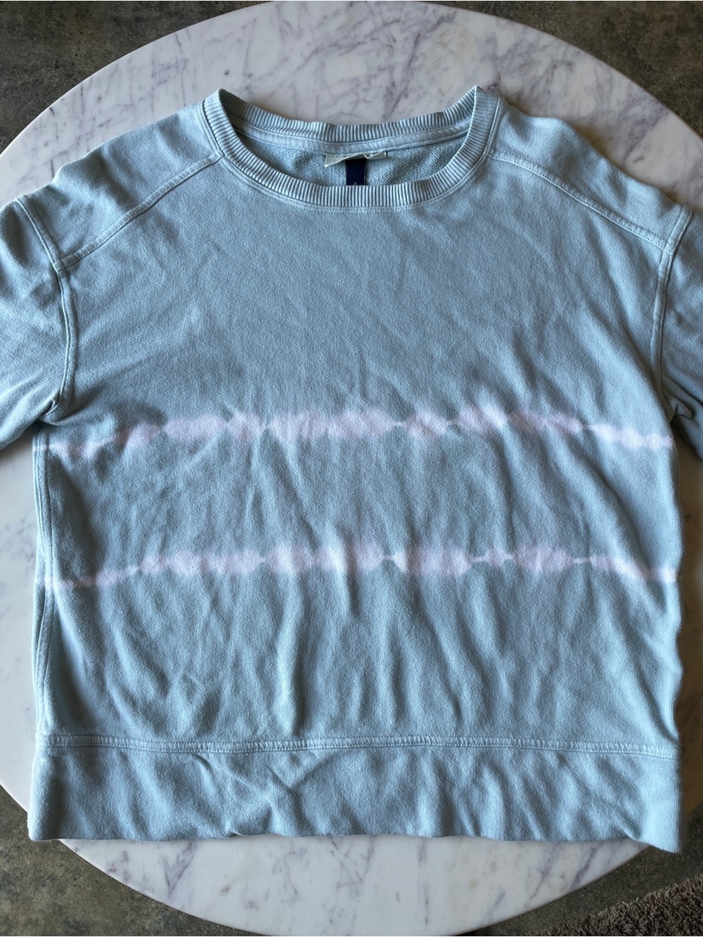 Universal Thread Pale Blue Crewneck Short Sleeve Sweatshirt